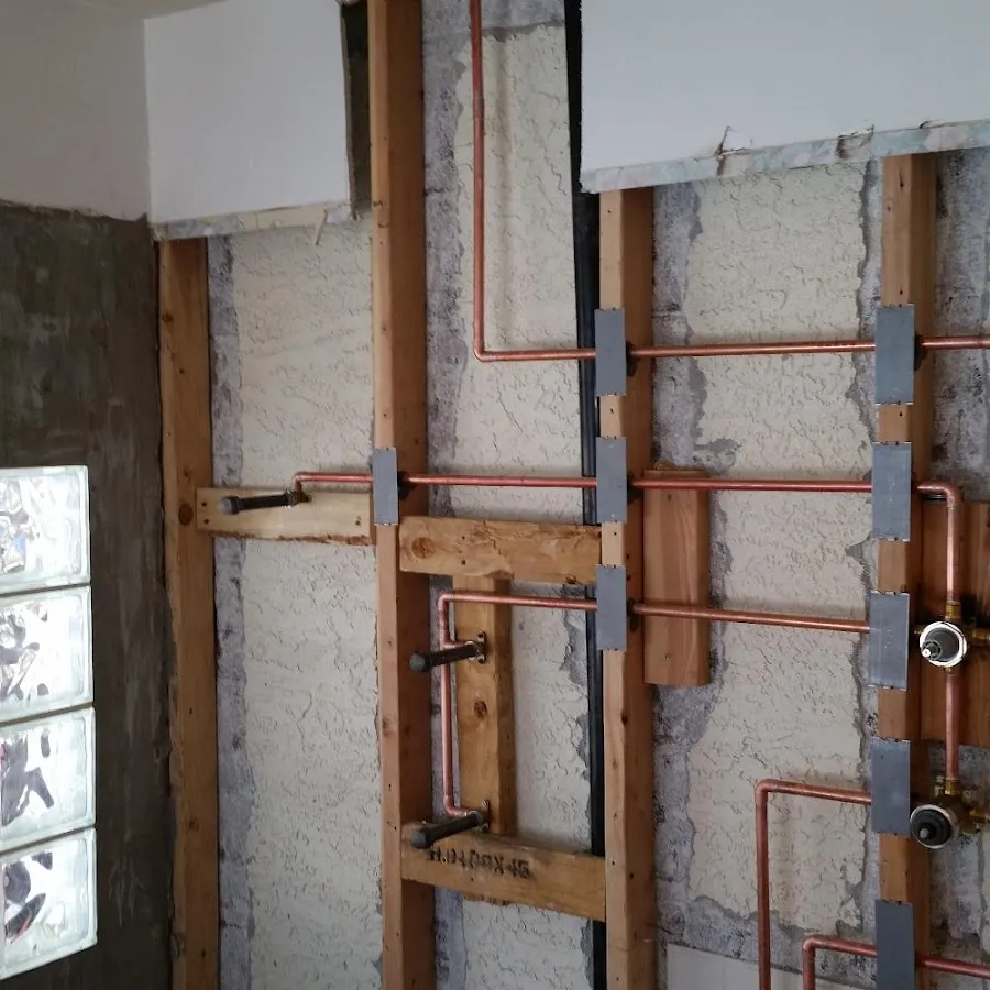 Copper pipe installation for Burst Pipe Repair in Kaser
