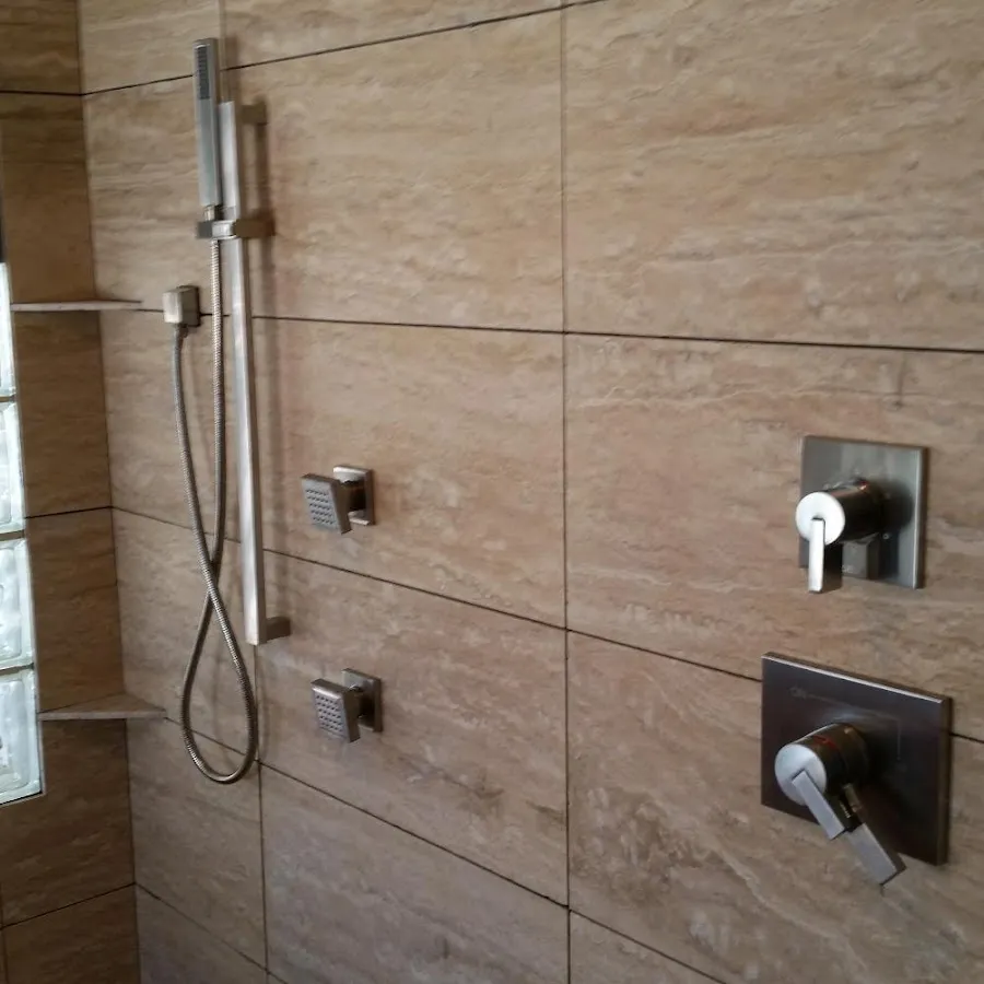 Shower fixture installation for Gas Line Repair in Kaser